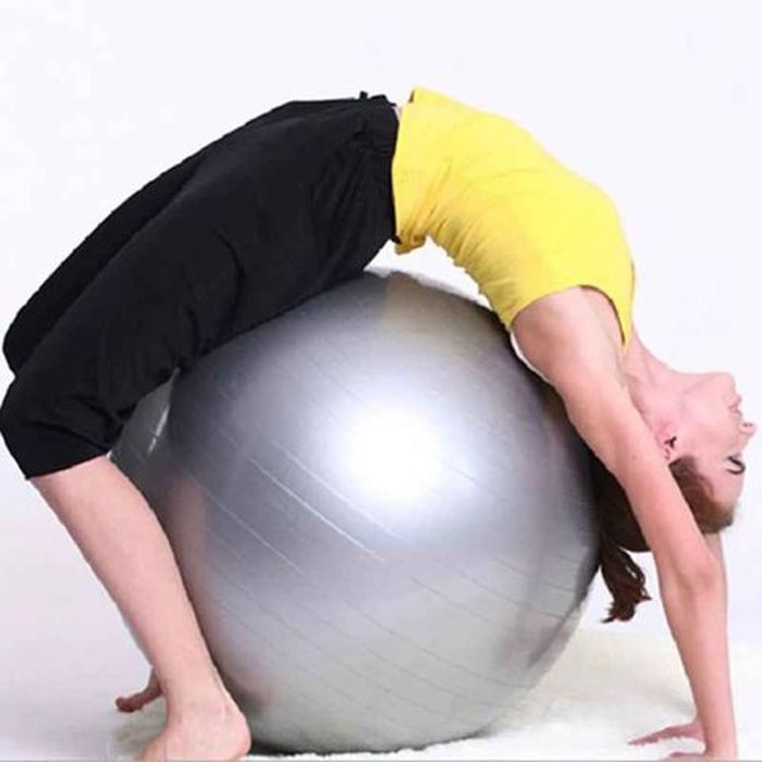 Swiss Ball - Non spécifié - 65cm - Couleur Gris - Multisport - Rééducation et Fitness