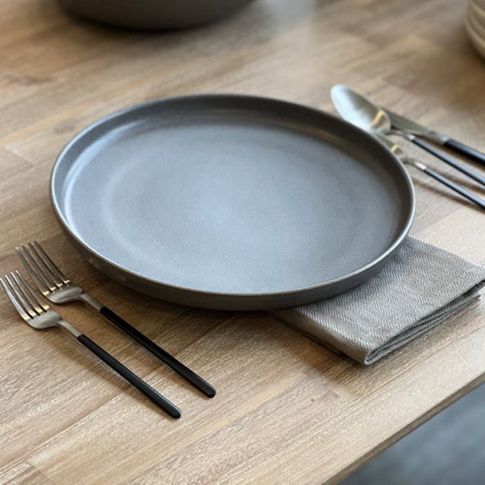ASSIETTE À DÎNER 28CM - GRIS