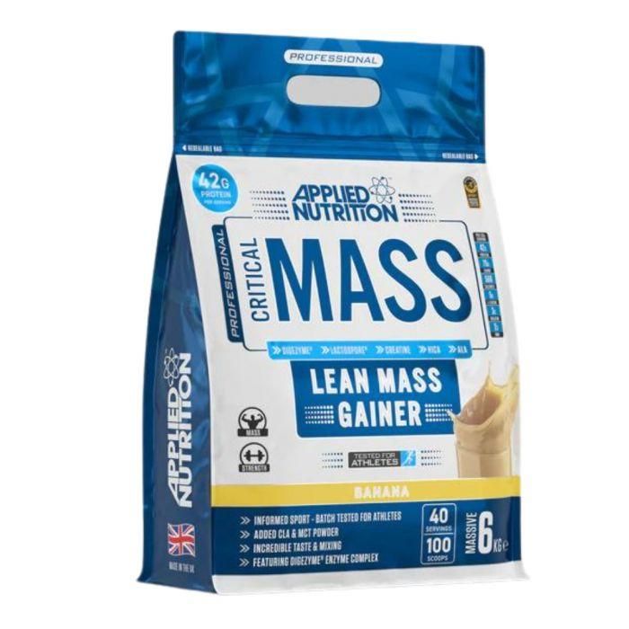 CRITICAL MASS LEAN MASS GAINER 6KG BANANA
