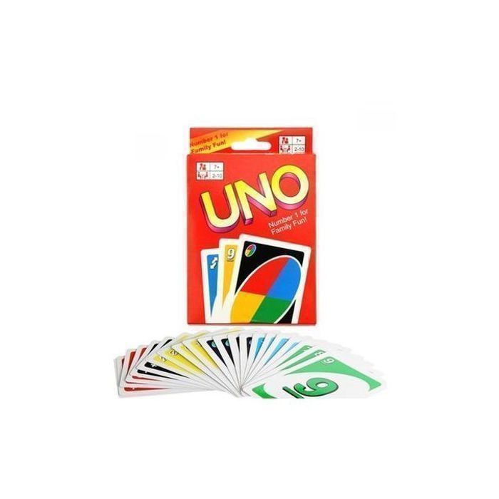 Uno Jeu de cartes UNO ( 108 cartes incluses )