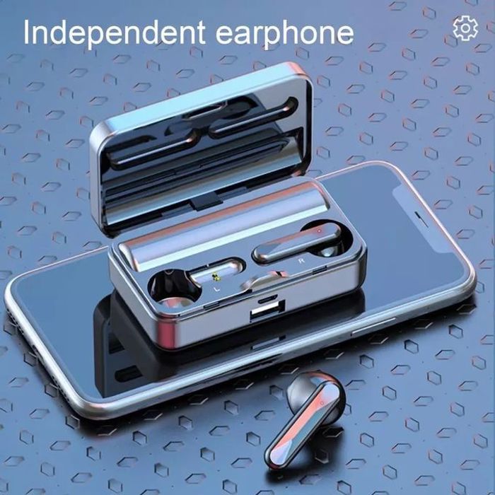Écouteurs intra-auriculaires sans fil TWS Bluetooth 5.1 étanches avec Microphone