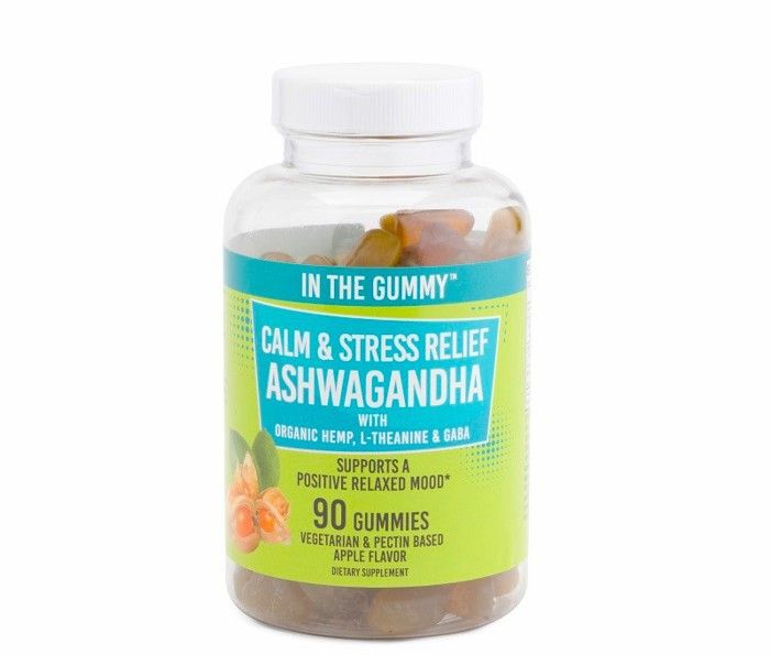 Calm & Stress Relief Ashwagandha, Theanine & Gaba