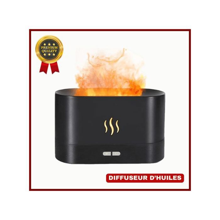diffuseur d'huiles essentielles - Noir