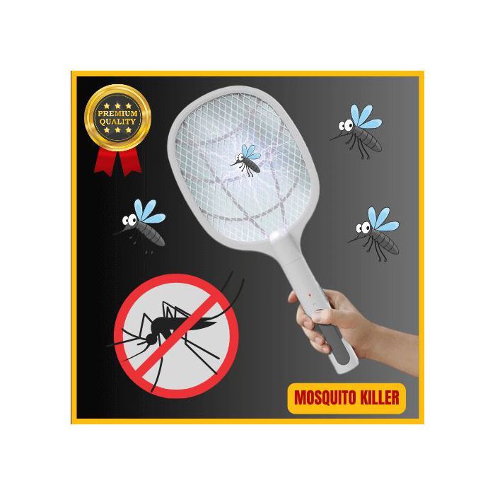 Anti moustique electrique, Raquette anti moustique rechargeable, piège mouche
