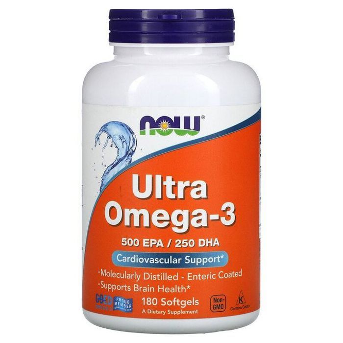 Now Foods Ultra Omega 3 180 capsules à enveloppe molle