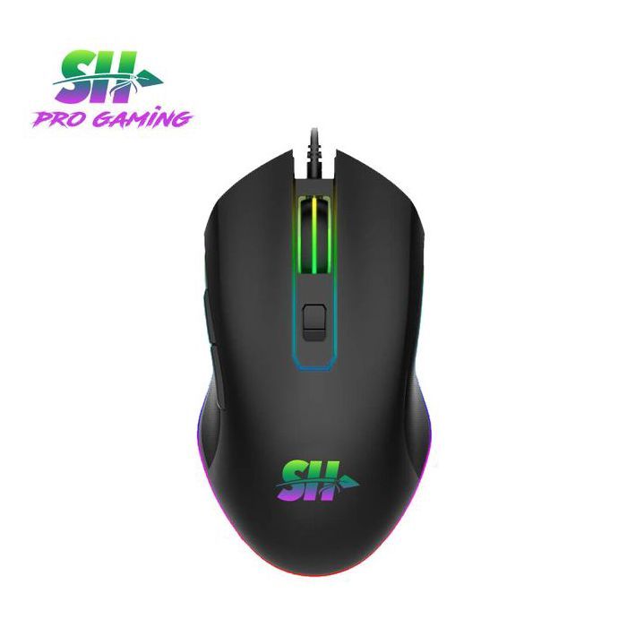 Souris de jeu gamer PRO RGB Capteur Optique 1200 à 3200 DPI LED 6 boutons