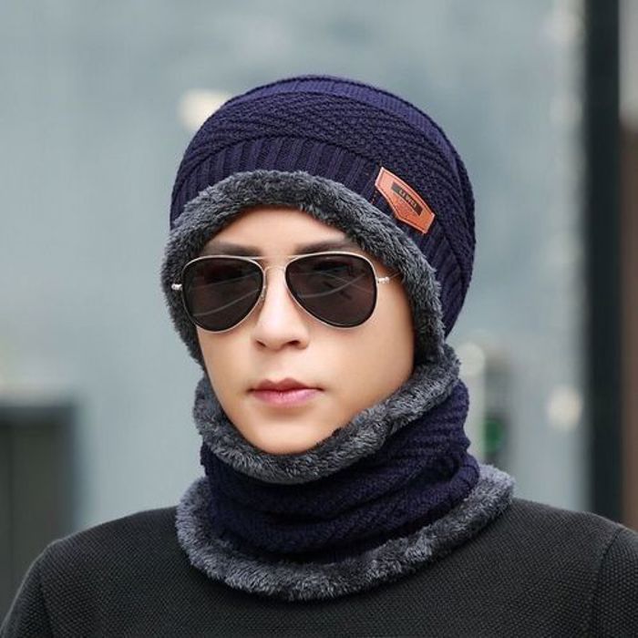 Ensemble de bonnets et écharpes pour hommes femmes