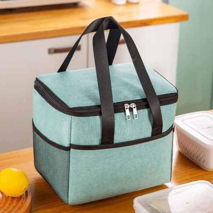 Sac à déjeuner isotherme imperméable avec poignée Pour le travail, l'école, le pique-nique