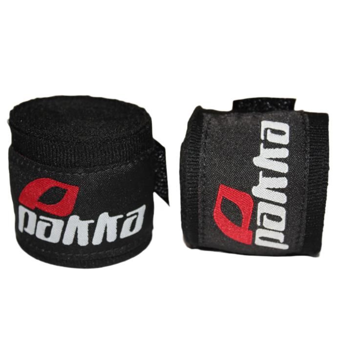 Bandes Protege Poignet de Boxe 3.5m - Noir