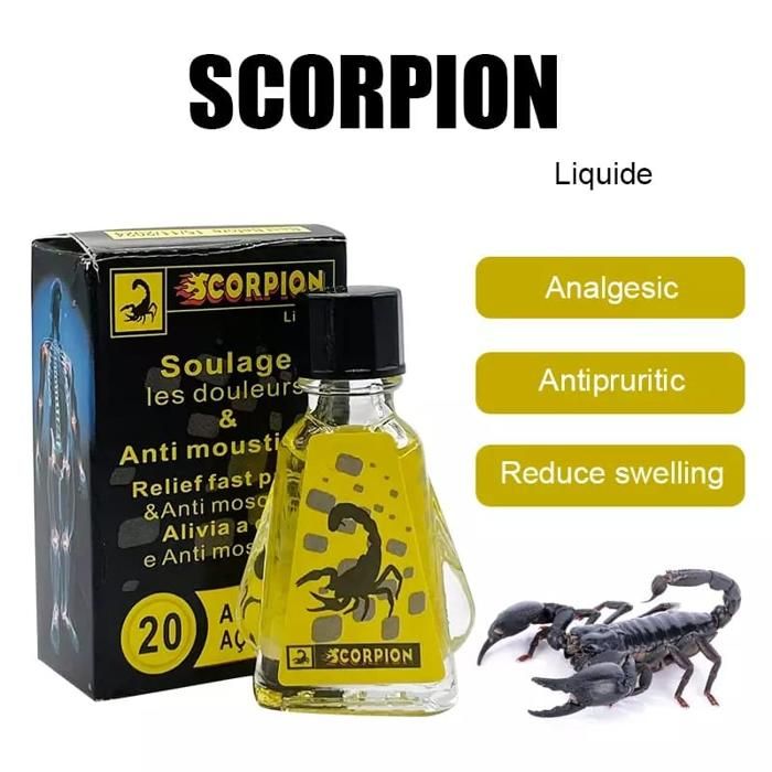 Huile Menthole 3mL - Soulage les Douleurs & Anti-moustique