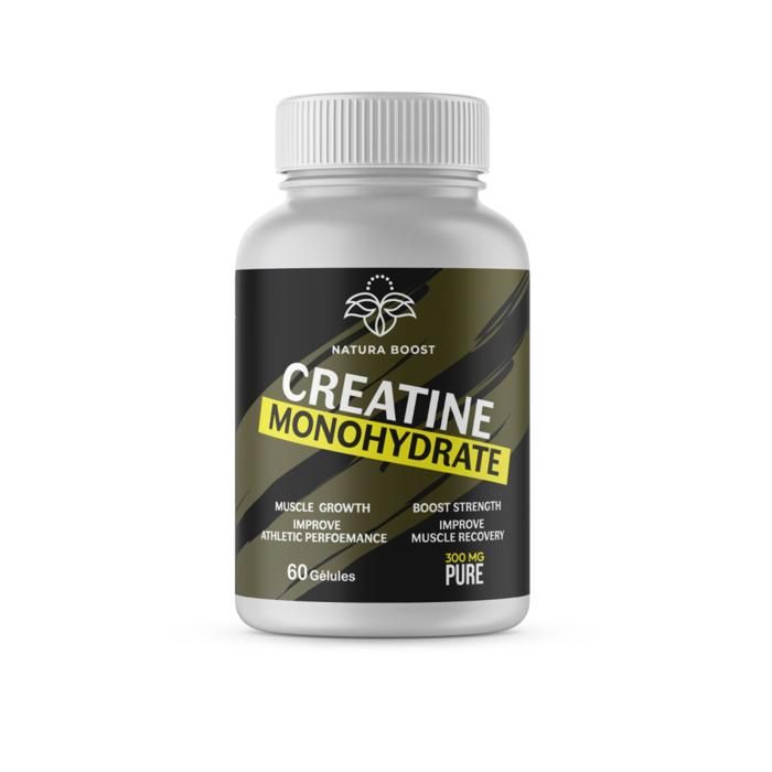 Creatine Monohydrate 300mg Pure 60 Gelules