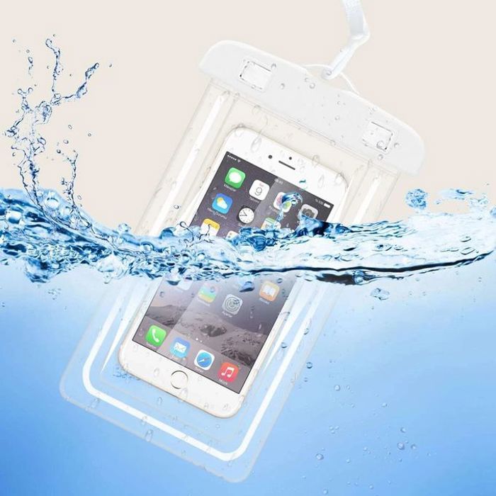 Pochette Etanche pour téléphone Sac Coque Imperméable Résistant l'eau