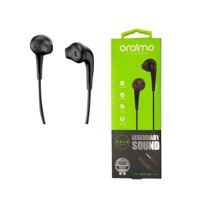 Oraimo Écouteur filaires Pure OEP-E21