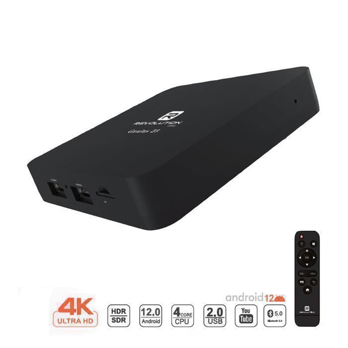 REVOLUTION - Android tv box Smart TV BOX Wifi BT 2G 32Go 4K