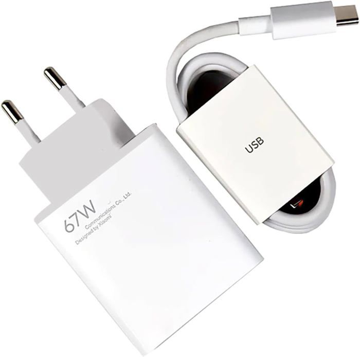 Adaptateur secteur de voyage 67 W Turbo chargeur rapide