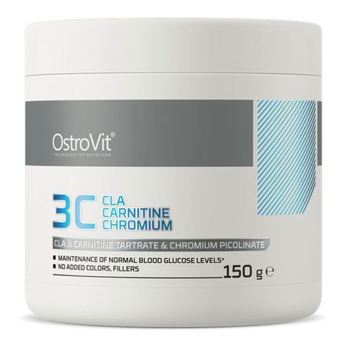3C - CLA L-Carnitine Chrome - 150 g limonade à la framboise et à la menthe