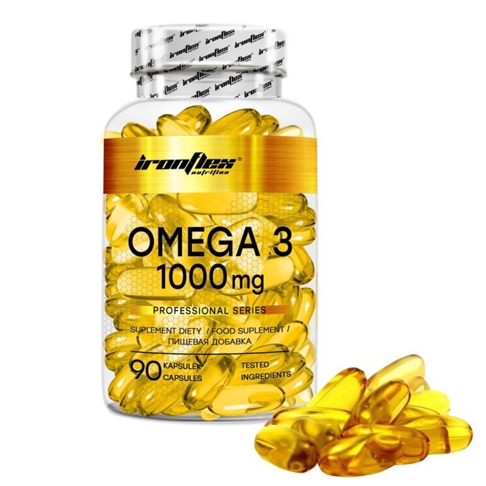 Omega 3 1000mg - Soutien Cardiovasculaire Essentiel - 90 Caps