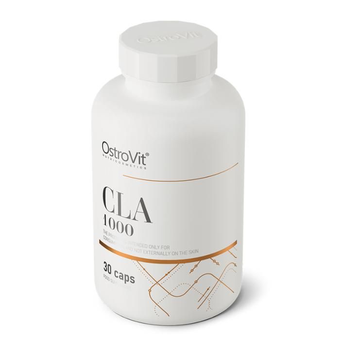 CLA 1000 mg - Croissance musculaire, Brûle-graisse, Antioxydant - 30 Caps