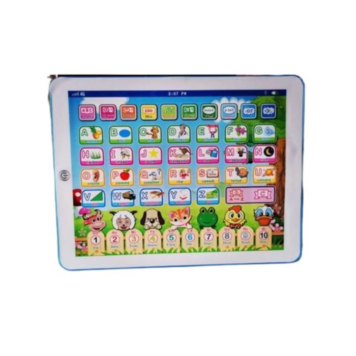 Tablette éducative eFrançais - Mopetit ordinateur parlant - Rose