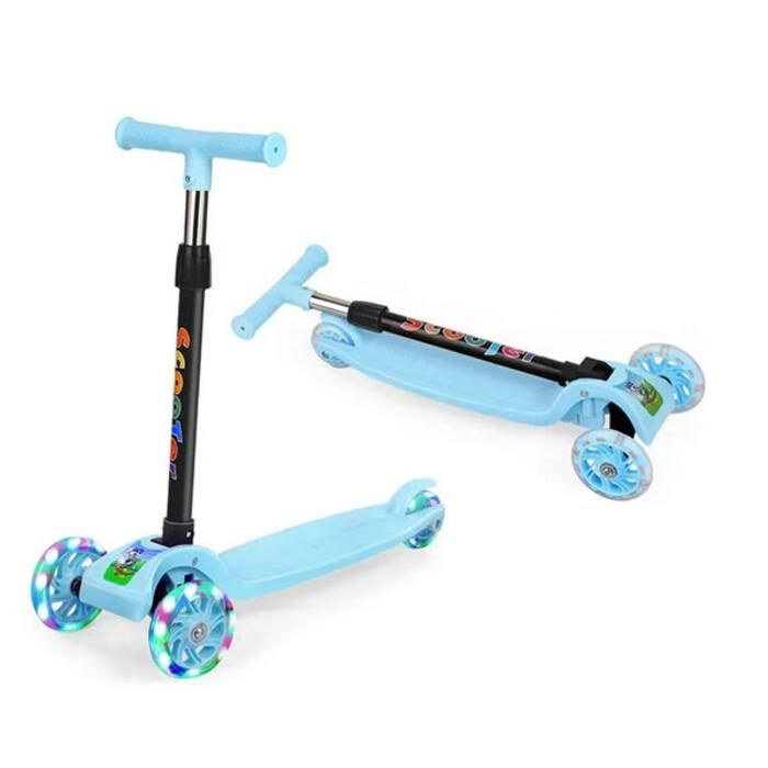 Trottinette 3 roues - Bleu
