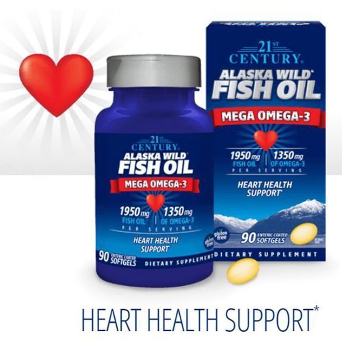 Omega-3 Fish Oil, 1950/1350 mg, 90 Softgels
