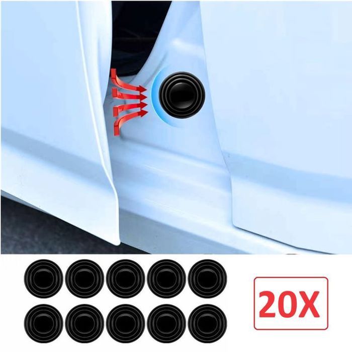 pack de 20 Anti-chocs absorbant Amortisseur Silencieux Antichocs pour voiture