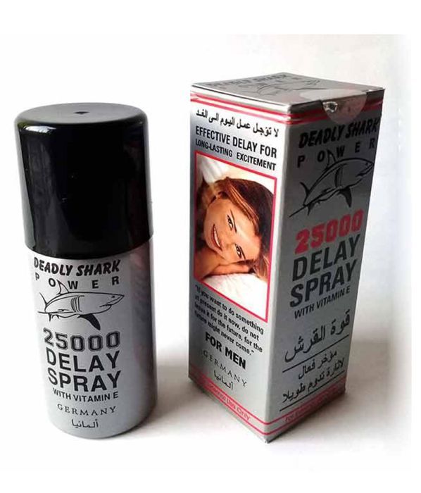 Spray retardateur Deadly Shark Power 25000 for man