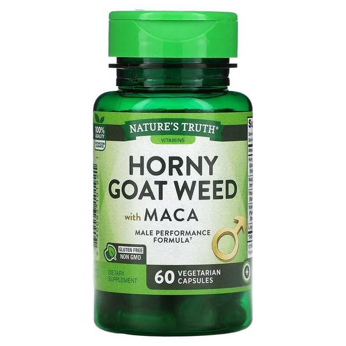 Horny Goat Weed à la Maca, 60 capsules végétariennes