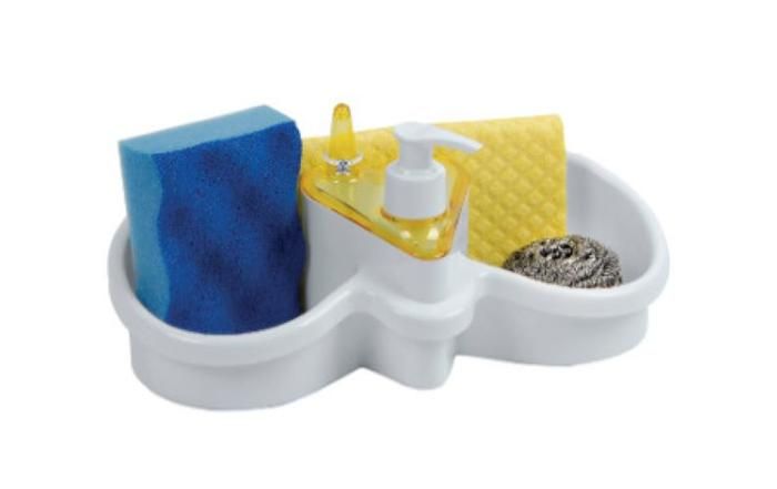 Distributeur de Liquide Vaisselle avec Compartiment