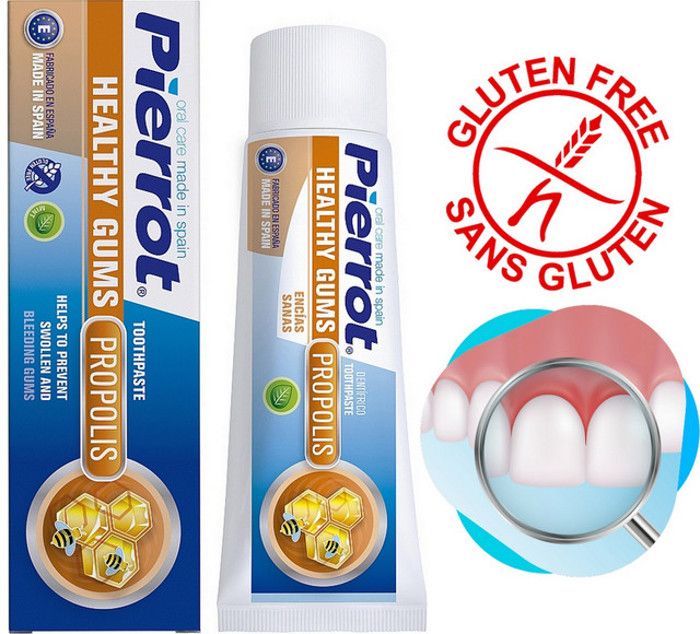 Dentifrice gencives saines propolis sans gluten 75ml