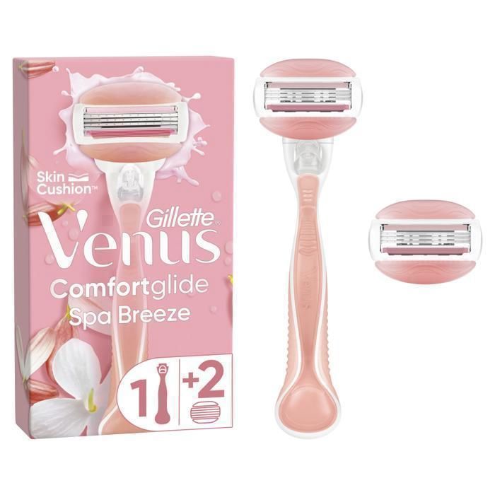 Venus Rasoir Système Comfort Glide Spa Breeze - 1 Rasoir + 1 Recharge