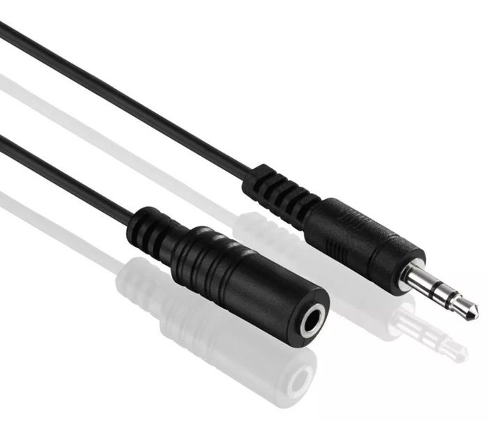 Rallonge jack 3m - KONIX - 3,5mm - Câble souple - Connecteur métal - Compatible casques