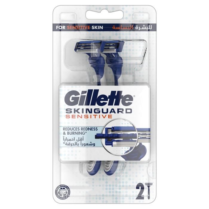 Gillette Rasoir Jetable Skinguard - 2 unités