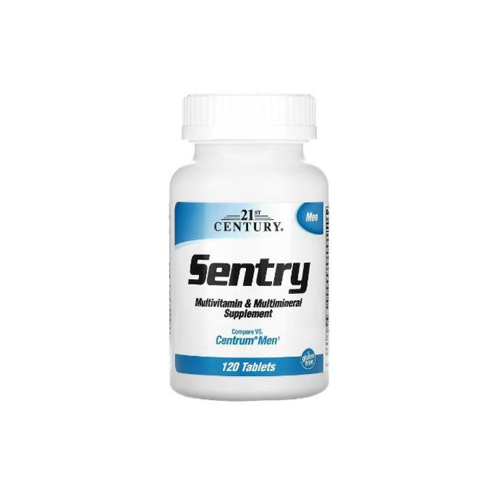 Sentry Men, Complément multivitaminé et multiminéral, 120 comprimés