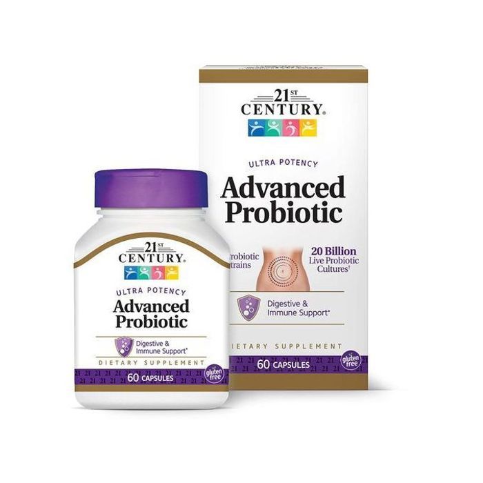 PROBIOTIQUE AVANCEE > ULTRA-PUISSANCE > 20 MILLIARDS > 60 CAPSULES > SYSTÈME IMMUNITAIRE
