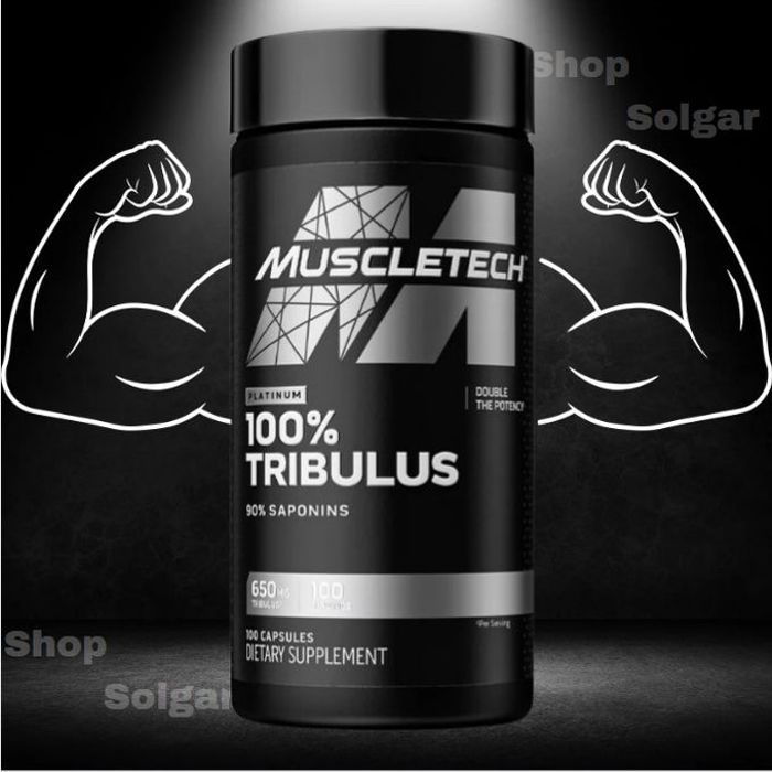 Tribulus 100 % platine, 650 mg [ améliorer la vitalité et la virilité ] 60 Capsules
