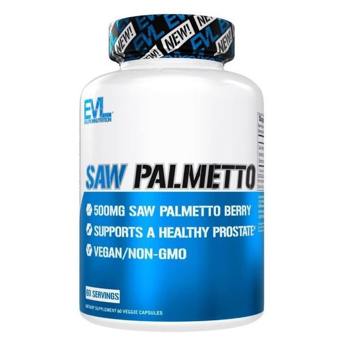 Saaw Palmetto Berries, 500mg [Fonction prostatique, Soutien des cheveux] 60 capsules