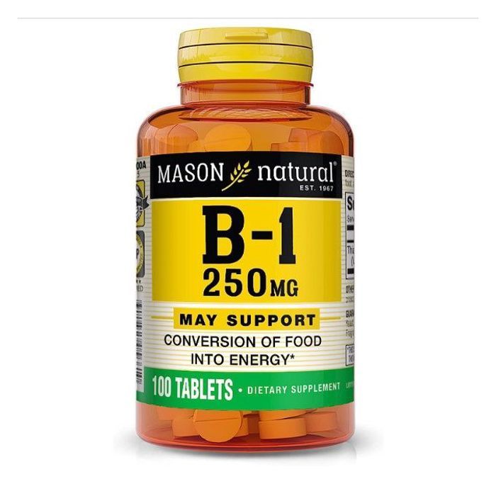 Vitamine B1, 250 mg, Favorise transformation des aliments énergie 100 comprimés