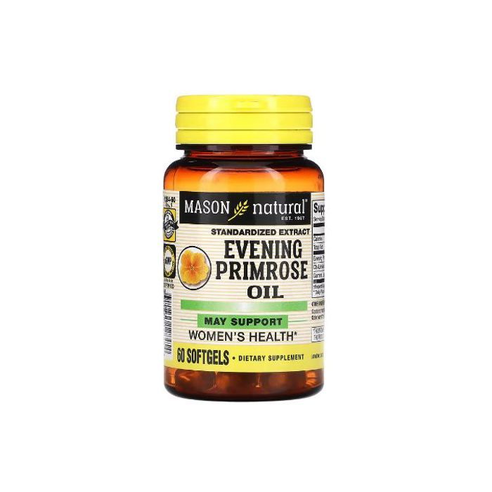 Evening Primrose Oil (Huile d'onagre), 60 capsules à enveloppe molle