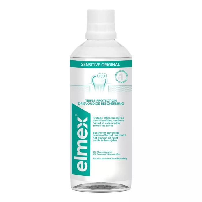 Elmex Bain De Bouche Sensitive 400 Ml .