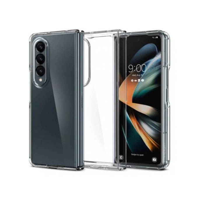 Coque de protection antichoc Pour Samsung Galaxy Z Fold4 (transparent)