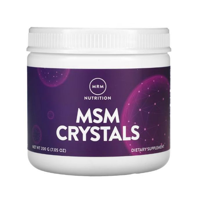 MSM CRYSTALS, 1000 mg, [Contribue à des cheveux, une peau, ongles sains] 200 g