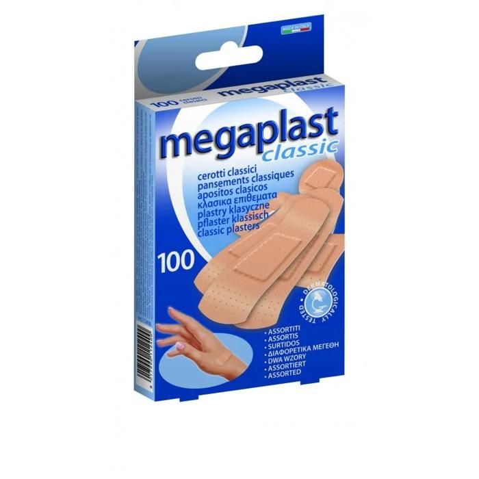 MEGAPLAST CLASSIQUES PANSEMENTS BOÎTE 100