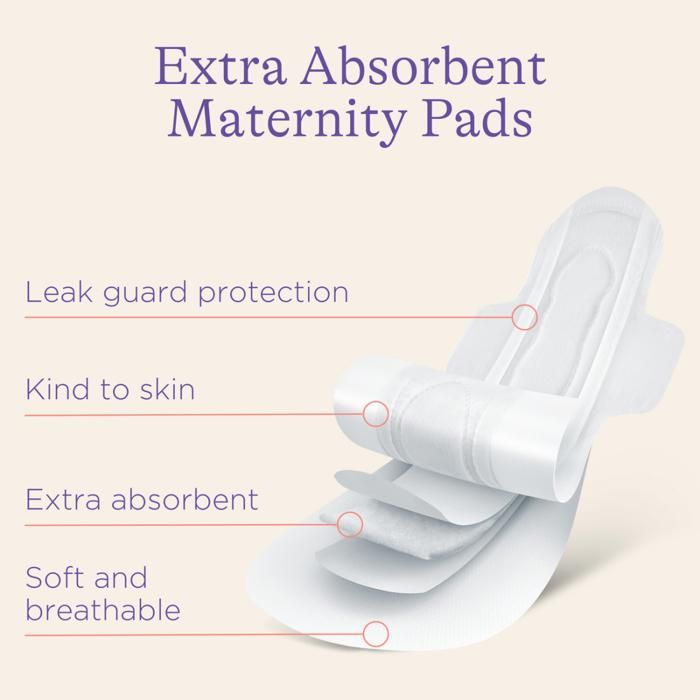 LANSINOH Serviettes Post Partum Extra-Absorbantes L 0-2 Semaine10 Unités