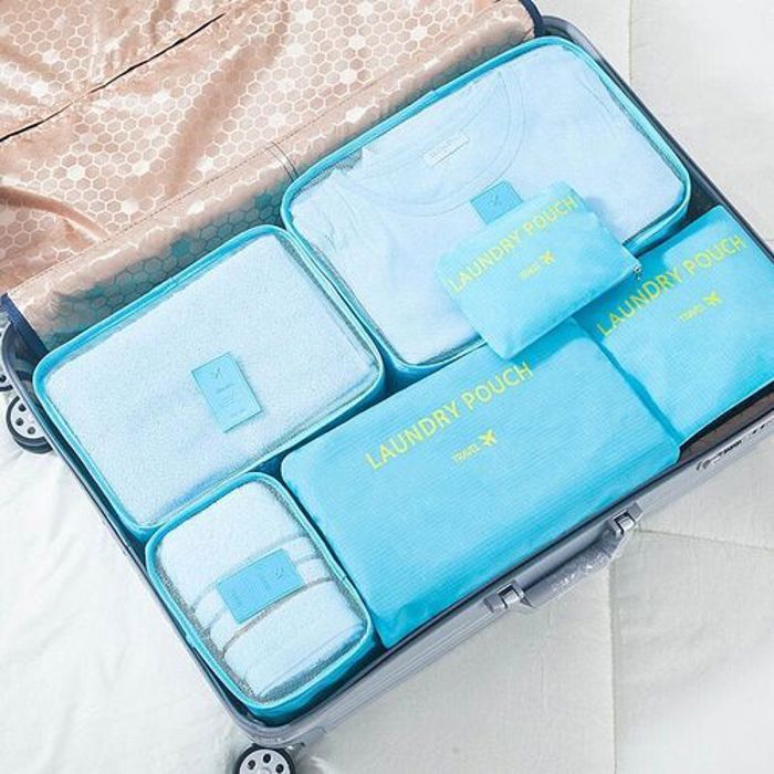 6Pcs Sac rangement de vêtements Voyage pour les valises
