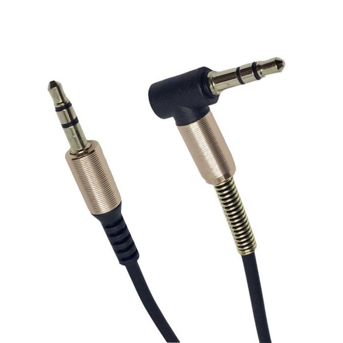 DINEX Câble Auxiliaire Stéréo 3.5mm Mâle vers Mâle