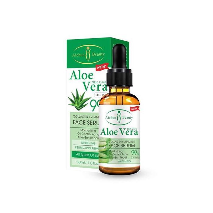 ALOE VERA skin car COLLAGEN+VITAMINE E FACE SERUM SOINS DE VISAGE-30ml