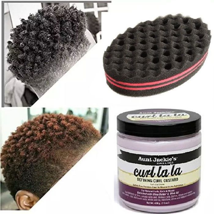 Curl La La Pack Crème bouclante cheveux curllala 426g authentique et spong