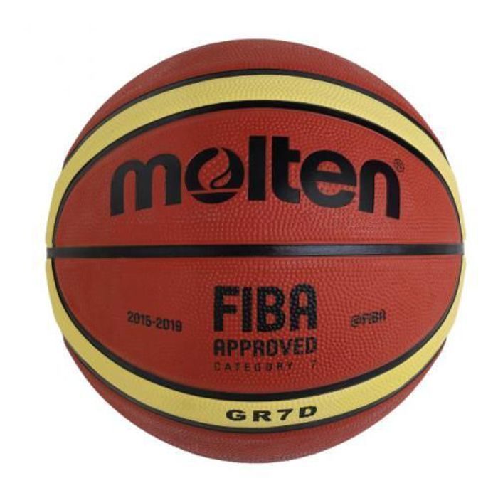 ballon Basket-ball extérieur en caoutchouc MOLTEN original