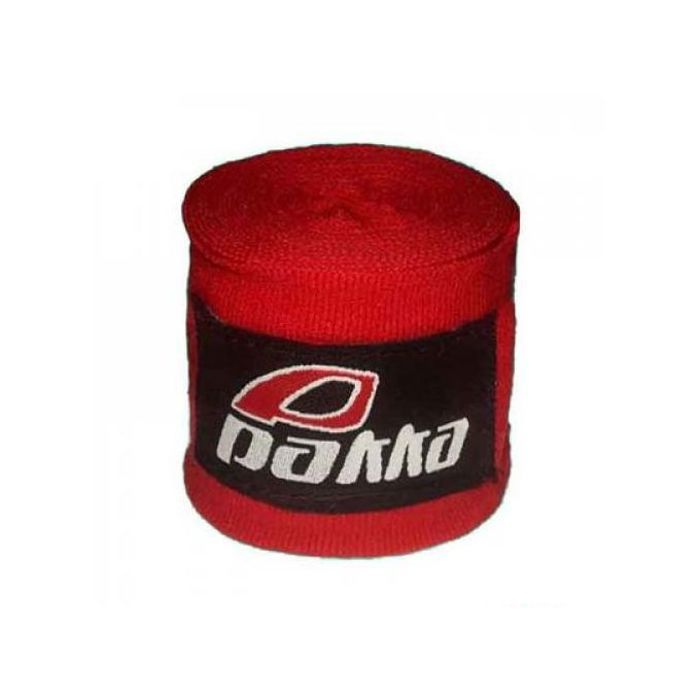 BANDAGE POIGNEE POUR BOXE THAI-BOXING KICK-BOXING 3M rouge